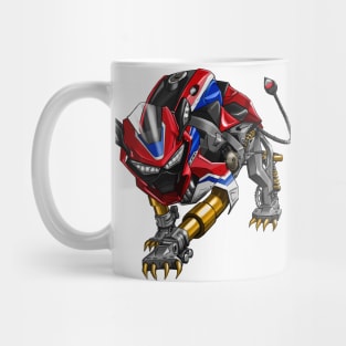 Honda CBR1000-RR Pantha Red & Blue Mug